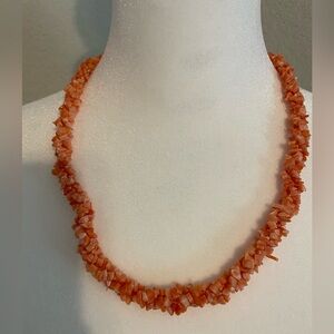 Vintage coral necklace